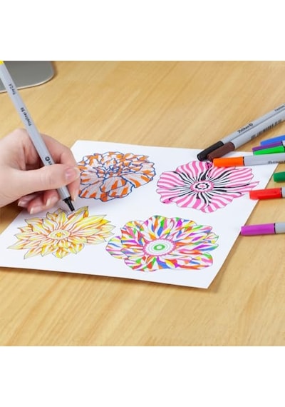 Pelikan Fineliner 96 Çeşitli 10'lu-kılıf