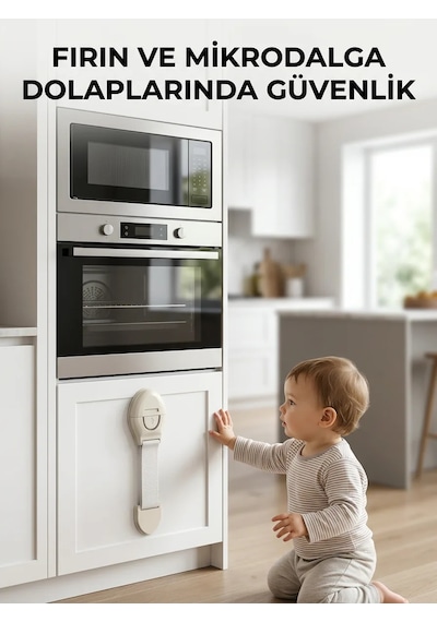 Bebek Güvenlik Dolap Kilidi Çok Amaçlı Çocuk Emniyet Kilit Sistemi