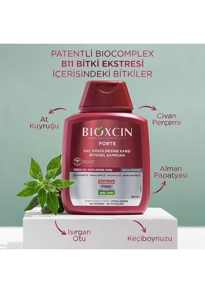 Yoğun Dökülme Karşıtı Bitkisel Forte Şampuan Seti 3 X 300 Ml + Besleyici Yağlar Saç Kremi Tüm Saçlar