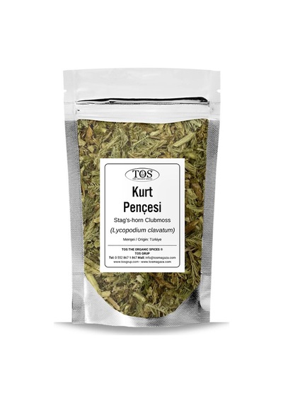 Tos The Organic Spices Kurt Pençesi 100 G Lycopodium Clavatum