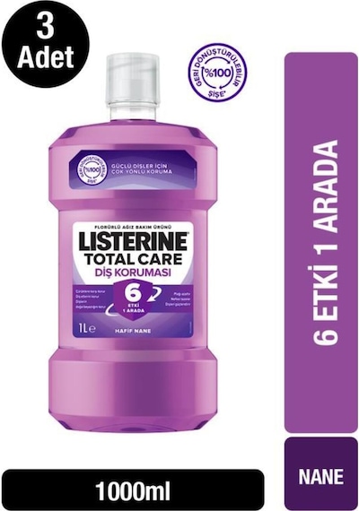 Listerine Total Care 3 x 1000 ML
