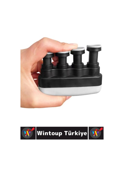 Kompakt Rehabilitasyon Müzisyen Gitar Bas Piyano Parmak El Bilek Güçlendirici Yaylı Egzersiz Aleti Çok Renkli