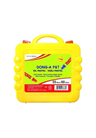 Dong-a 55 Renk Çantalı Yağlı Pastel Boya Çok Renkli