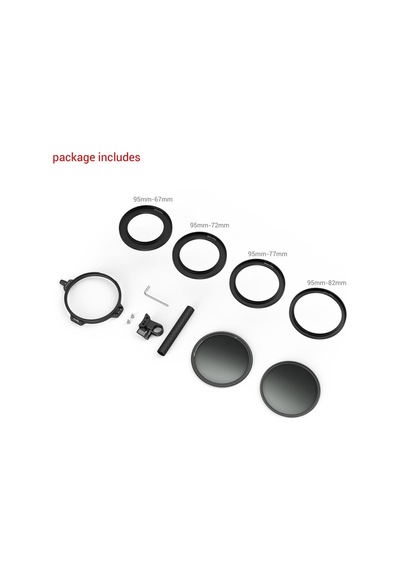 Smallrig -- 3864 95mm Cpl-vnd Rod Clamp Filtre Kit