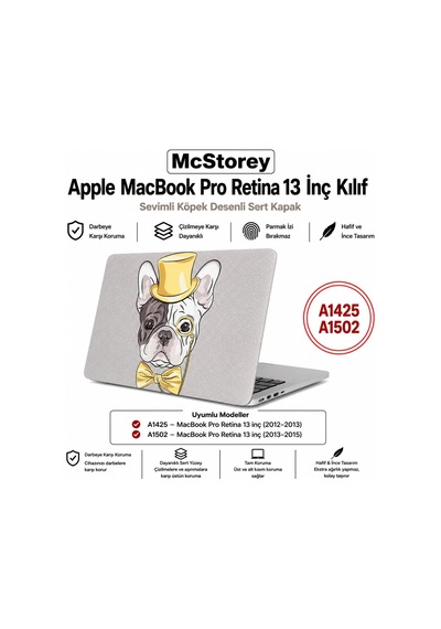 Macbook Pro Retina 13 İnç Kılıf A1425 A1502 Uyumlu Köpek Desenli Sert Kapak Kılıf Mat Hard Case İnce Hafif Çizilme Koruyucu Laptop Kılıfı Dog 61 Belirtilmemiş Macbook Pro Retina 13 İnç Kılıf A1425 A1502 Uyumlu Köpek Desenli Sert Kapak Kılıf Mat Hard Case İnce Hafif Çizilme Koruyucu Laptop Kılıfı Dog 61 Belirtilmemiş
