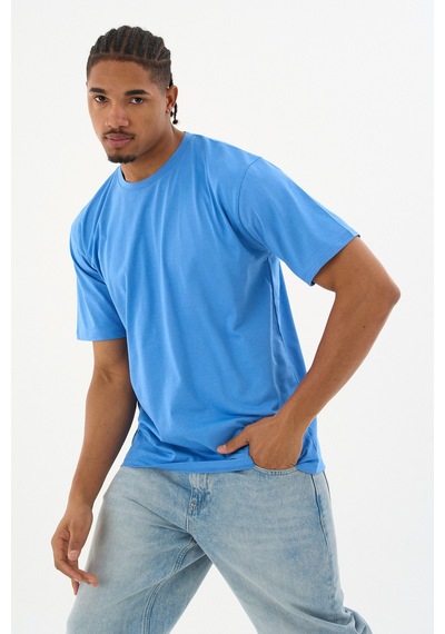 Dechers Erkek %100 Organik Pamuklu Yumuşak Dokulu Comfort Fit Bisiklet Yakalı T-shirt E222 Koyu Mavi Dechers Erkek %100 Organik Pamuklu Yumuşak Dokulu Comfort Fit Bisiklet Yakalı T-shirt E222 Koyu Mavi