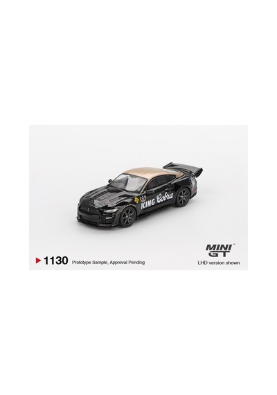 Mini Gt 164 Shelby Gt500 Dragon Snake Concept Blackgold Mgt01130-bl
