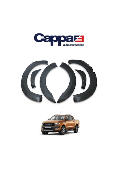 Cappafe Ford Ranger Wildtrak 2019- Çamurluk Dodik Set Abs 7 Prç