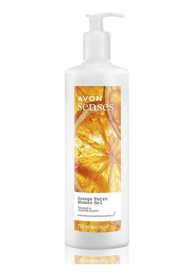 Avon Senses Orange Twist Portakal Ve Yasemin Kokulu Duş Jeli 720 ML