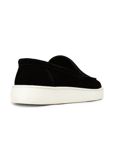 Deery Erkek Hakiki Süet Siyah Loafer Ayakkabı - 04405msyhe01