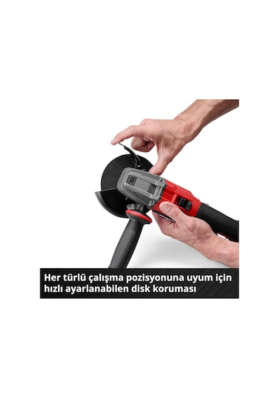 Professional Akülü Avuç Taşlama Makinesi Axxıo 18/125 4431140 Çok Renkli