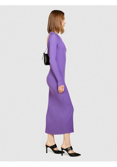 Sisley Viskoz Karışımlı Geniş Yaka Reglan Kol Uzun Elbise Kadın 3m1 Elbise - 324p1b7ymv00m M