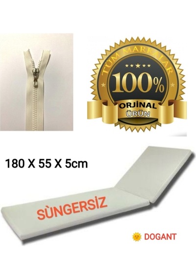 2 Adet Süngersiz Anadolu Şezlong Minderi Kılıfı 180-55-5 Cm Yıkan