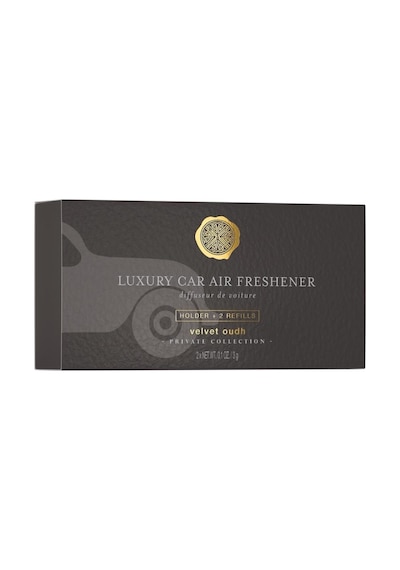 Rituals Velvet Oudh Holder + 2 X Refills 3g Luxury Car Air Freshener