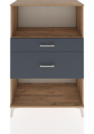 Hyperion Dolap Tek Raflı 2 Çekmeceli 88x44x134 Çam-antrasit Atlas Çam Hyperion Dolap Tek Raflı 2 Çekmeceli 88x44x134 Çam-antrasit Atlas Çam