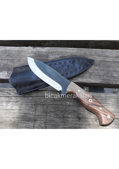 Av Kamp Bıçağı El İşçiliği 4116 Çelik 25 CM Kahverengi