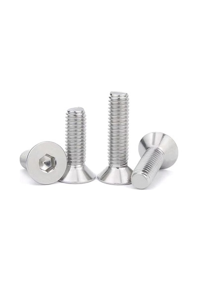 Havşa Başlı İnox İmbus 10.9 Dın 7991 A2 Paslanmaz Çelik Civata M5x12 Mm 20 Adet