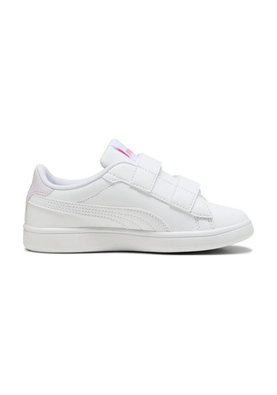 Puma Kız Çocuk Beyaz Smash 3.0 Badges V Inf Sneaker Beyaz