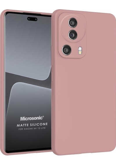 Microsonic Matte Silicone Xiaomi Mi 13 Lite Kılıf