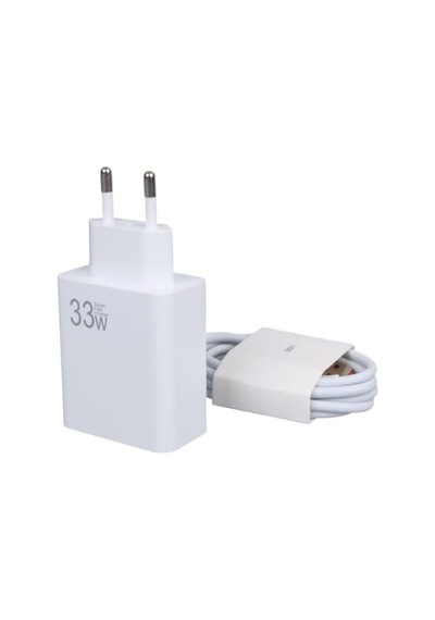33 Watt Usb Şarj Başlık Adaptörü + Type-c Kablo, 1 Metre, Weko,