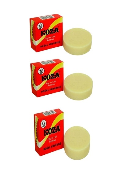 Koza Sabun 3 Adet Kükürtlü Diğer
