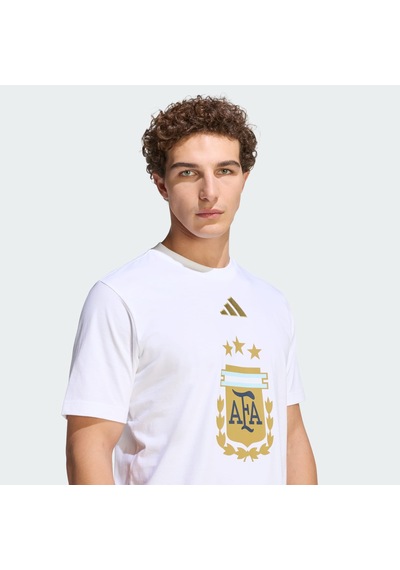 Adidas Jz6299 Afa Dna Gr Tee Erkek Arjantin Graphic Tişört Beyaz