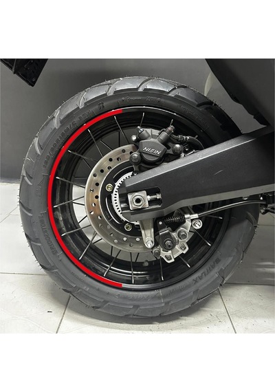 One Vıp Sale Honda X-adv Yarım Jant Sticker Modeli - Kırmızı Model:onevip-motorjant271