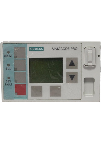 3uf72101aa0000 Operator Panel With Display Sıemens