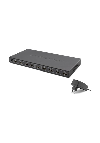 Hadron HDX1332 1080P 4K 1 Giriş 8 Çıkış 1.4V HDMI Splitter