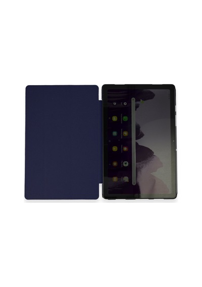 Galaxy T220 Tab A7 Lite 8.7 Kılıf Tablet Smart Kılıf - Lacivert Diğer