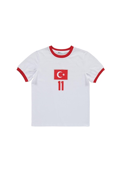 Civil Boys Türkiye Baskılı 2 Li 2-5 Yaş Takım - Pamuk Forma - Beyaz