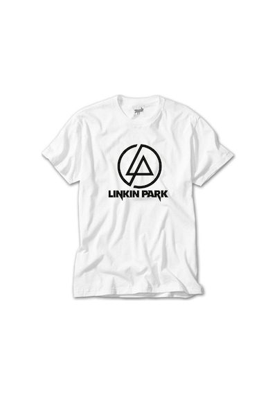 Linkin Park Logo Beyaz Tişört Beyaz