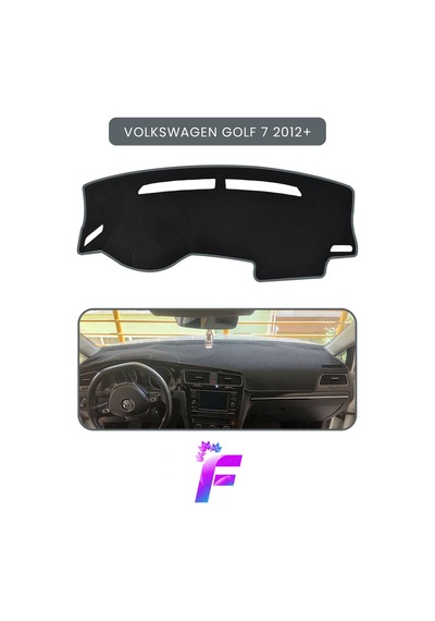 Volkswagen Golf 7 2012 2016 Torpido Örtüsü Güneşten, Isıdan, Çatlamadan Korur Tam Uyum C8