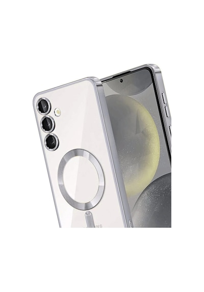 Samsung Uyumlu Galaxy A55 5g Kross Magneticsafe Kapak Titan Gri