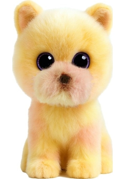 Pomeranian Köpek Palmer 15 Cm Çok Renkli