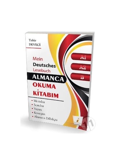 Almanca Okuma Kitabım A1 - A2 B Seviyesi - Tahir Deveci - Pelikan Yayınları