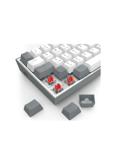 Redragon K616 Fizz Pro Rgb Red Switch 2.4ghz Kablosuz Klavye