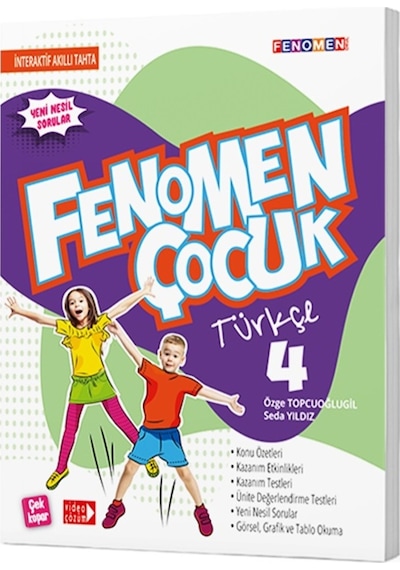 Fenomen Çocuk 4. Sınıf Türkçe Yeni Nesil Sorular 2023