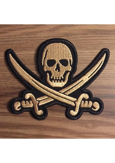 Skull Korsan Kurukafa Patches /Patch /Peç/ Arma Ve Kot Yamaları