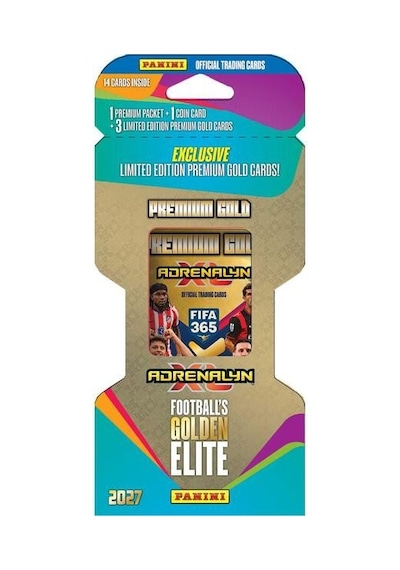 Panini Fıfa 365 Adrenalyn Xl 2027 Premium Gold Futbolcu Kartı 1 Paket 14 Kart
