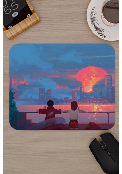 Akira Anime V2 - 22x18 Gaming Kauçuk Kaymaz Taban Mouse Pad Fare Altlığı