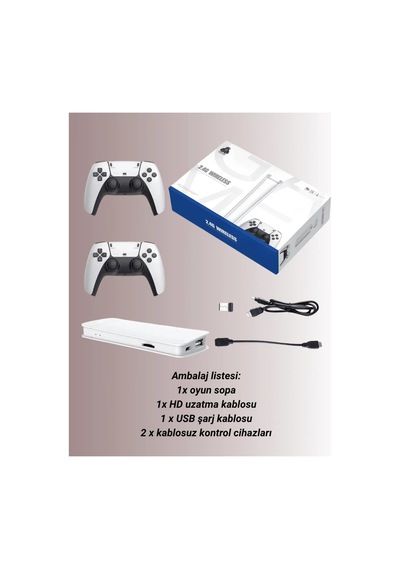 M15 Retro Konsol 20.000 Oyunlu, Çift Gamepadli, 4k Hdmı Standart Standart M15 Retro Konsol 20.000 Oyunlu, Çift Gamepadli, 4k Hdmı Standart Standart