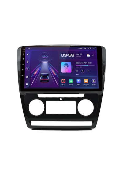 NAKAMİCHİ Skoda Octavia 2007-2014 Android 2 Gb Ram + 32 Gb Rom Carplay Multimedya