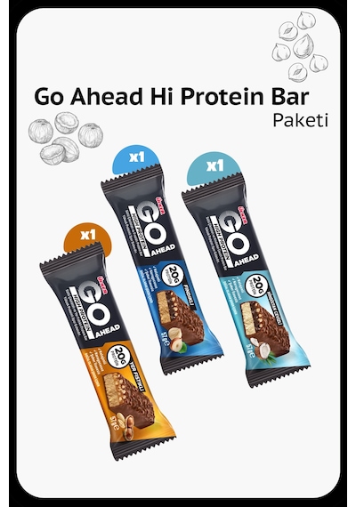 Go Ahead High Protein Bar Tanışma Paketi