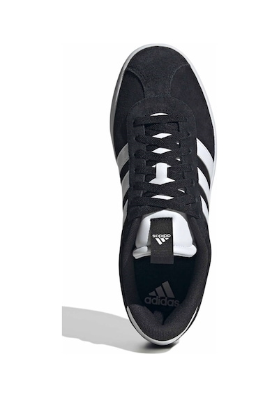 Adidas Vl Court 3.0 Suede Id6278 Unisex Spor Ayakkabı SİYAH-BEYAZ