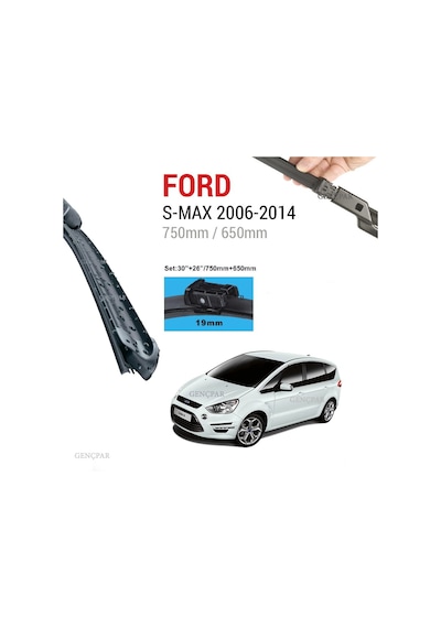 Ford S Max Silecek Takımı 2006-2014