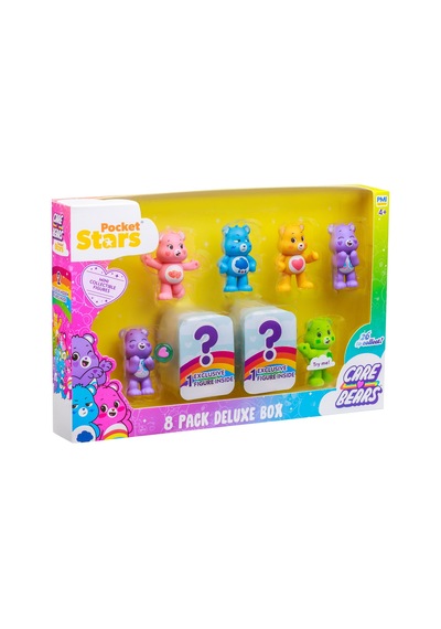 Care Bears Mini Koleksiyon Figürleri 8'li Paket - 1 Adet