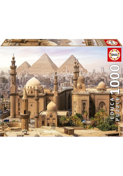 Educa 1000 Parça Kahire Ve Mısır Piramitleri Manzarası Puzzle - Cairo Egypt - 19611