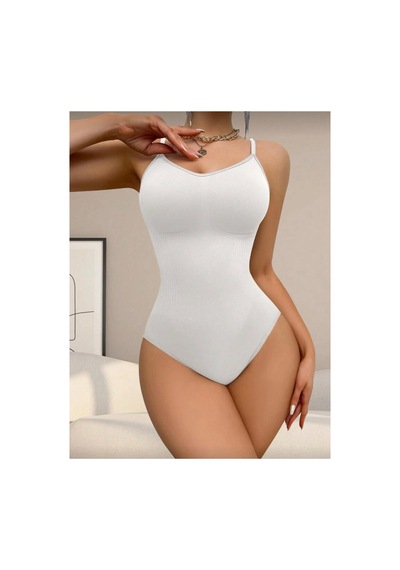 Günlük Kullanıma Uygun Olan Zıbın Body Korse 9051 Beyaz
