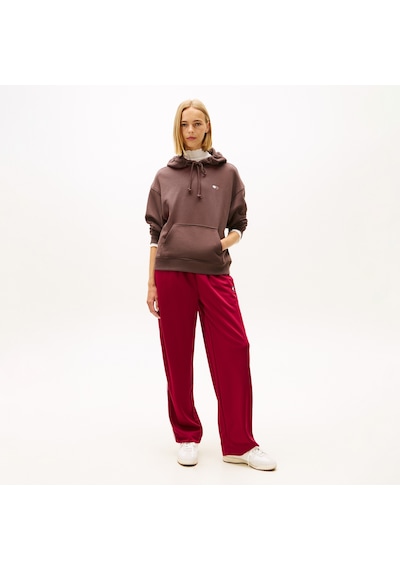 Tommy Hilfiger Bxy Badge Kadın Kahverengi Sweatshirt Dw0dw19414 Kahverengi